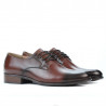  Pantofi eleganti barbati 837 a maro inchis