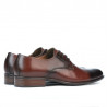  Pantofi eleganti barbati 837 a maro inchis