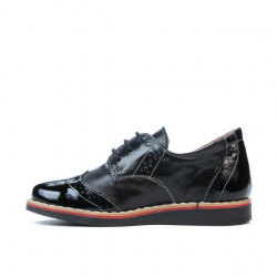 Pantofi copii mici 60c lac negru combinat01