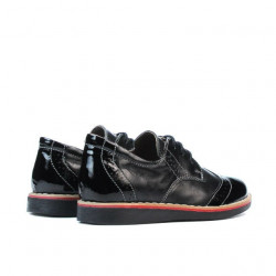 Pantofi copii mici 60c lac negru combinat01