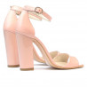 Sandale dama 1259 lac roz deschis