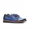 Pantofi copii mici 60c lac indigo combinat01