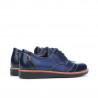 Pantofi copii mici 60c lac indigo combinat01