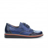 Pantofi copii mici 60c lac indigo combinat01
