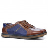 Pantofi sport barbati 849 maro+indigo