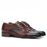 Pantofi eleganti barbati 838 a maro inchis