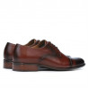 Pantofi eleganti barbati 838 a maro inchis