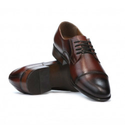 Pantofi eleganti barbati 838 a maro inchis
