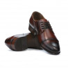 Pantofi eleganti barbati 838 a maro inchis