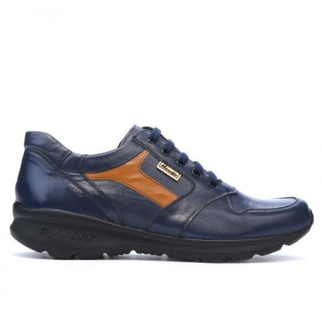 Pantofi sport barbati 827 indigo+maro
