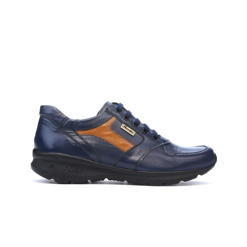 Pantofi sport barbati 827 indigo+maro