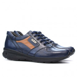Pantofi sport barbati 827 indigo+maro