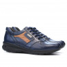 Pantofi sport barbati 827 indigo+maro