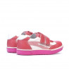Pantofi copii mici 16-2c roz+alb