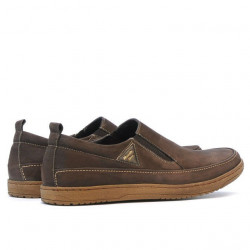 Férfi casual cipők 745 bufo kávé