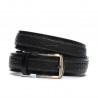 Curea barbati 16b negru+biz negru
