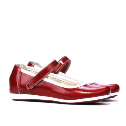 Gyerekcipő 151 lakk bordó