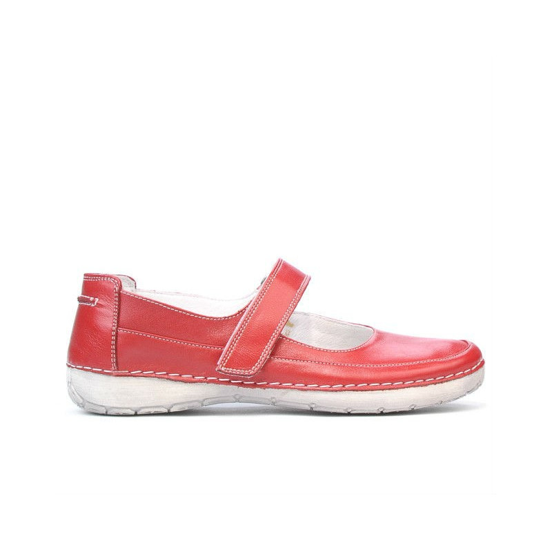 Mocasini dama 685 rosu