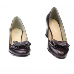 Pantofi eleganti dama 1265 bordo