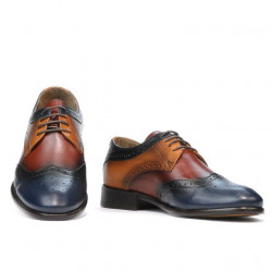 Pantofi casual / eleganti barbati 874 indigo+maro