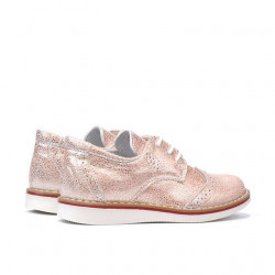 Pantofi copii mici 60c pudra sidef