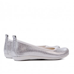 Pantofi copii 100 alb sidef