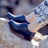 Pantofi casual dama 683 a indigo