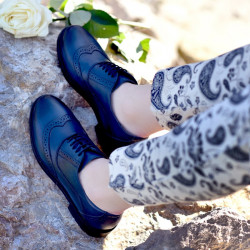Pantofi casual dama 683 a indigo