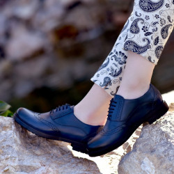 Pantofi casual dama 683 a indigo