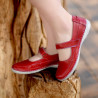 Mocasini dama 685 rosu lifestyle