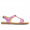 Sandale dama 5011 roz sidef