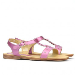Sandale dama 5011 roz sidef