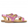 Sandale dama 5011 roz sidef