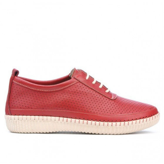 Mocasini dama 688 rosu