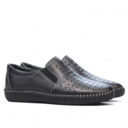 Mocasini dama / adolescenti 689 negru