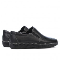 Mocasini dama / adolescenti 689 negru