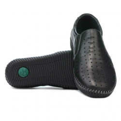 Női / tizenéves mokaszin 689 fekete