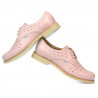 Pantofi casual dama 678 pudra