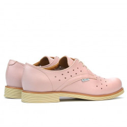Pantofi casual dama 678 pudra