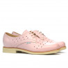 Pantofi casual dama 678 pudra