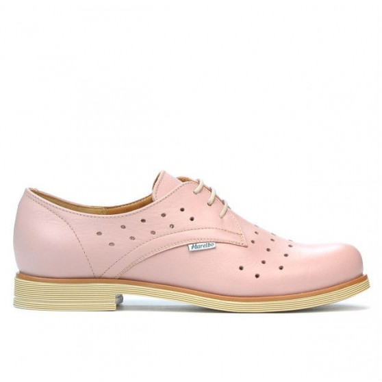 Pantofi casual dama 678 pudra Pantofi casual dama 678 pudra