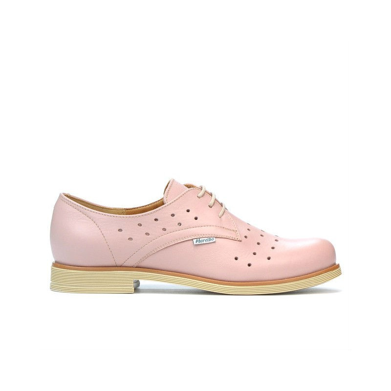 Pantofi casual dama 678 pudra