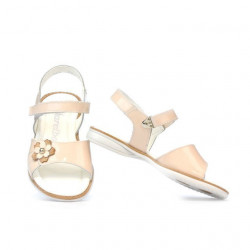 Sandale copii mici 55c lac nude