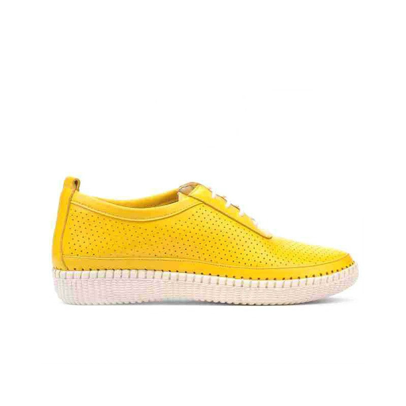 Mocasini dama 688 galben
