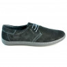 Pantofi casual barbati 774 negru velur 