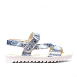 Sandale copii 525 bleu argento