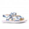 Sandale copii 525 bleu argento