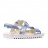 Sandale copii 525 bleu argento