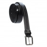 Curea barbati 18b negru+biz negru