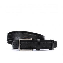 Curea barbati 18b negru+biz negru